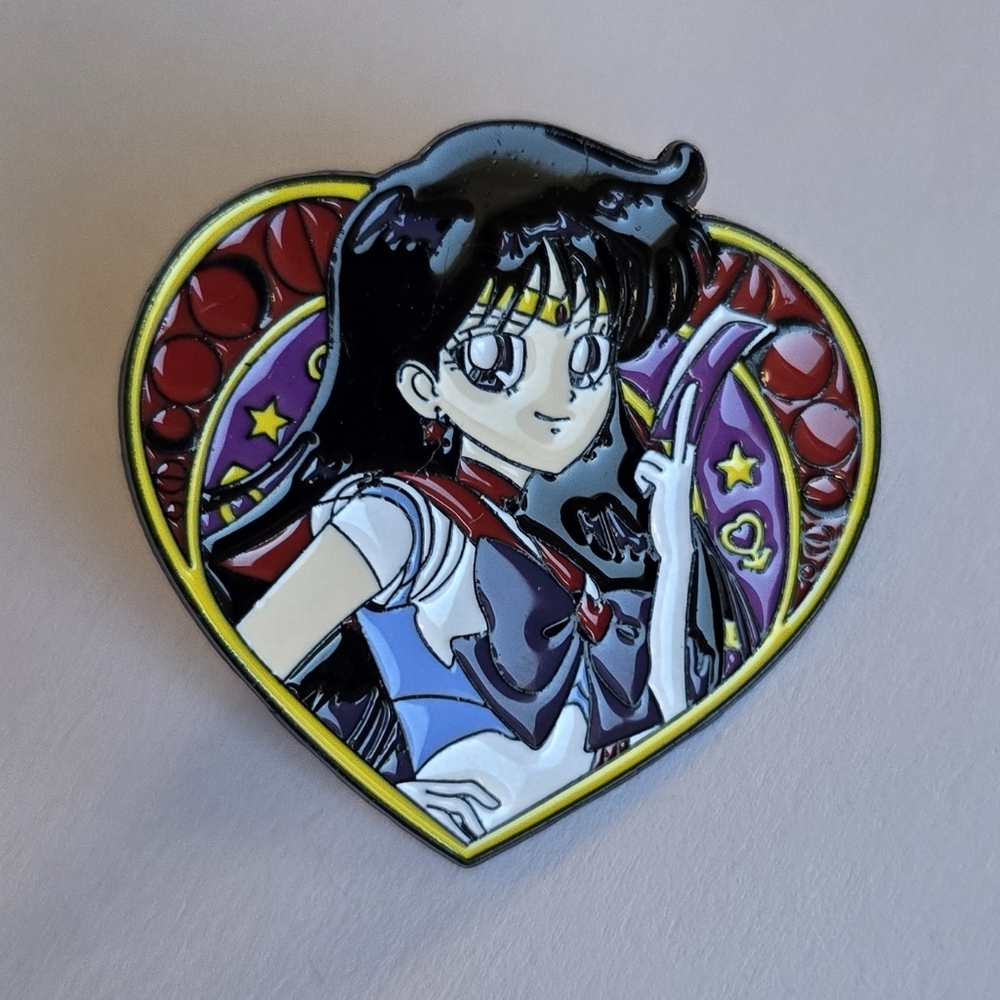 ❤️ Sailor Mars Heart Pin